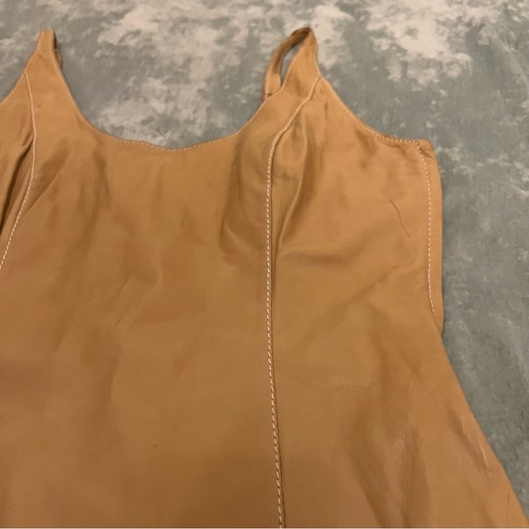La Matta Leather Vintage Tank Top - Picture 2 of 8